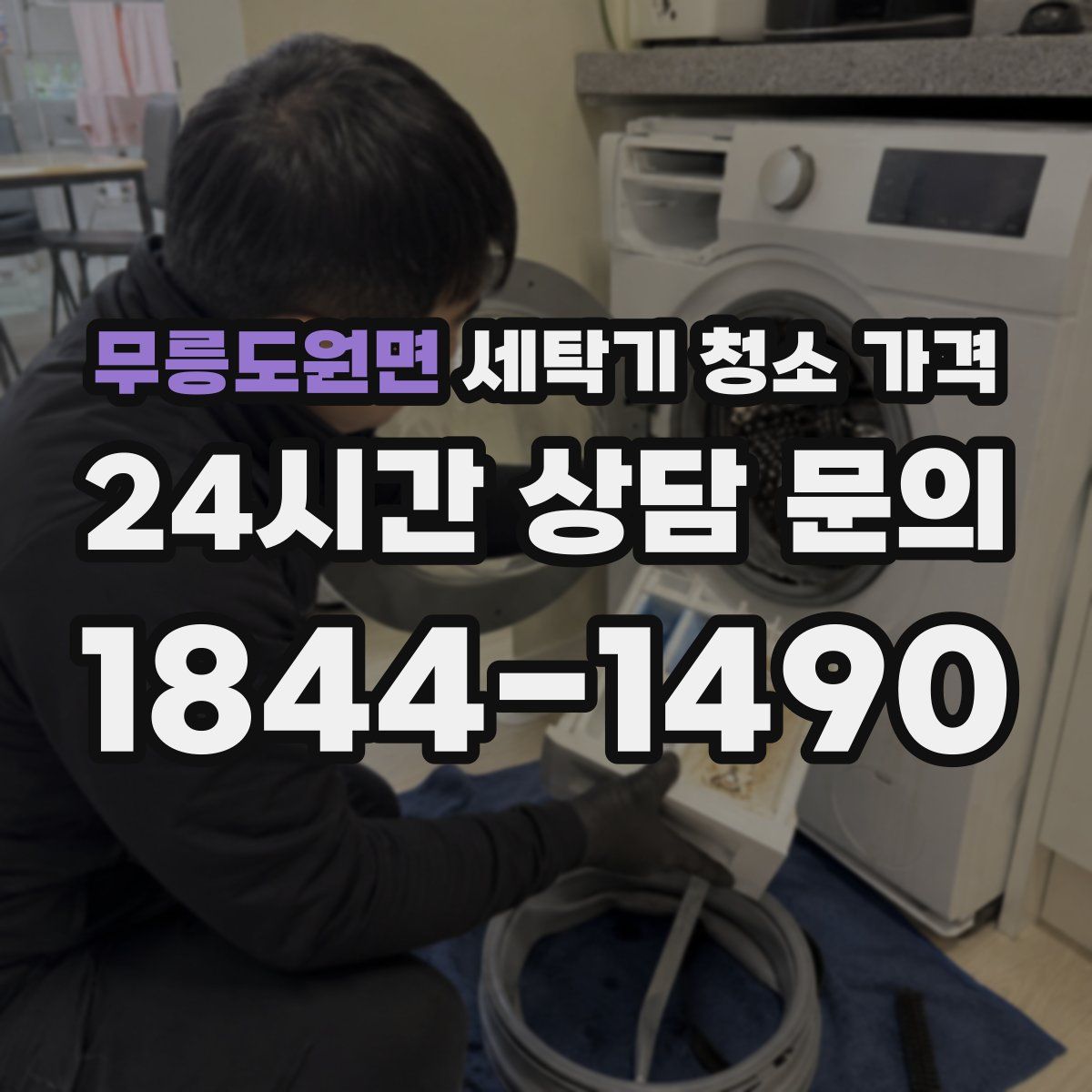 무릉도원면 세탁기 청소 가격