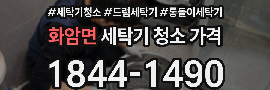 화암면 세탁기 청소 가격