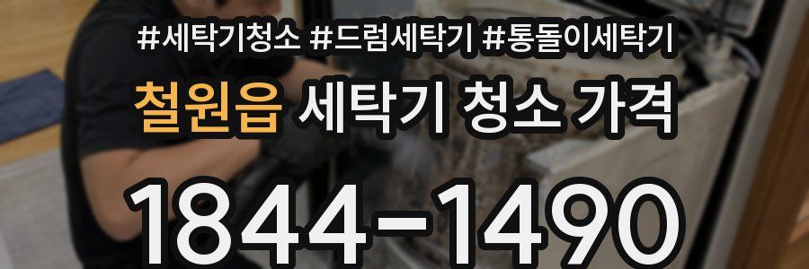 철원읍 세탁기 청소 가격