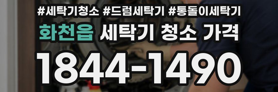 화천읍 세탁기 청소 가격