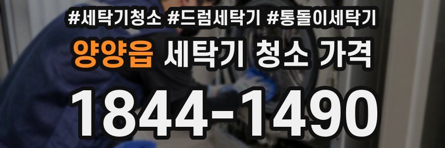 양양읍 세탁기 청소 가격