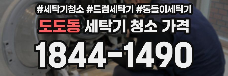 도도동 세탁기 청소 가격