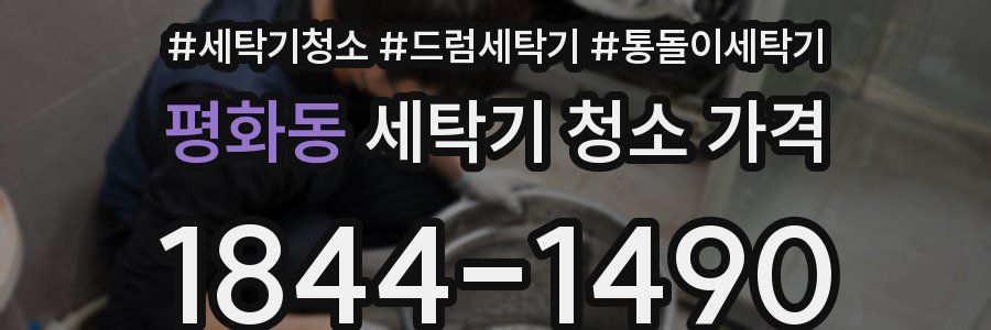평화동 세탁기 청소 가격
