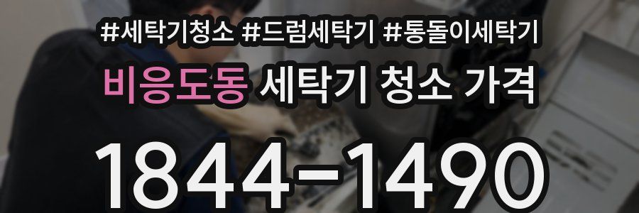 비응도동 세탁기 청소 가격
