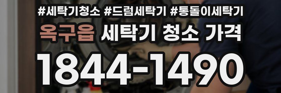 옥구읍 세탁기 청소 가격