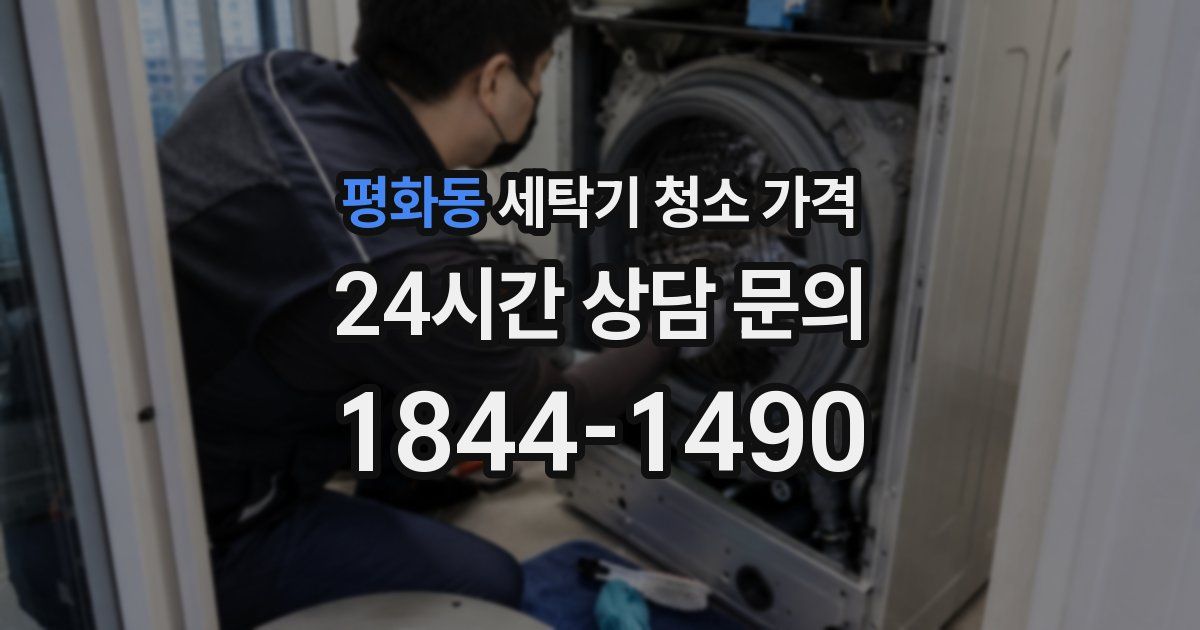 평화동 세탁기 청소 가격