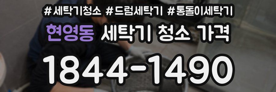 현영동 세탁기 청소 가격