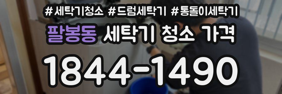 팔봉동 세탁기 청소 가격