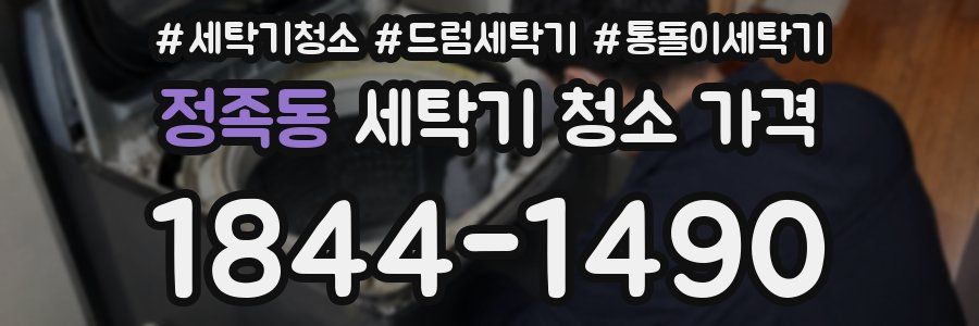정족동 세탁기 청소 가격