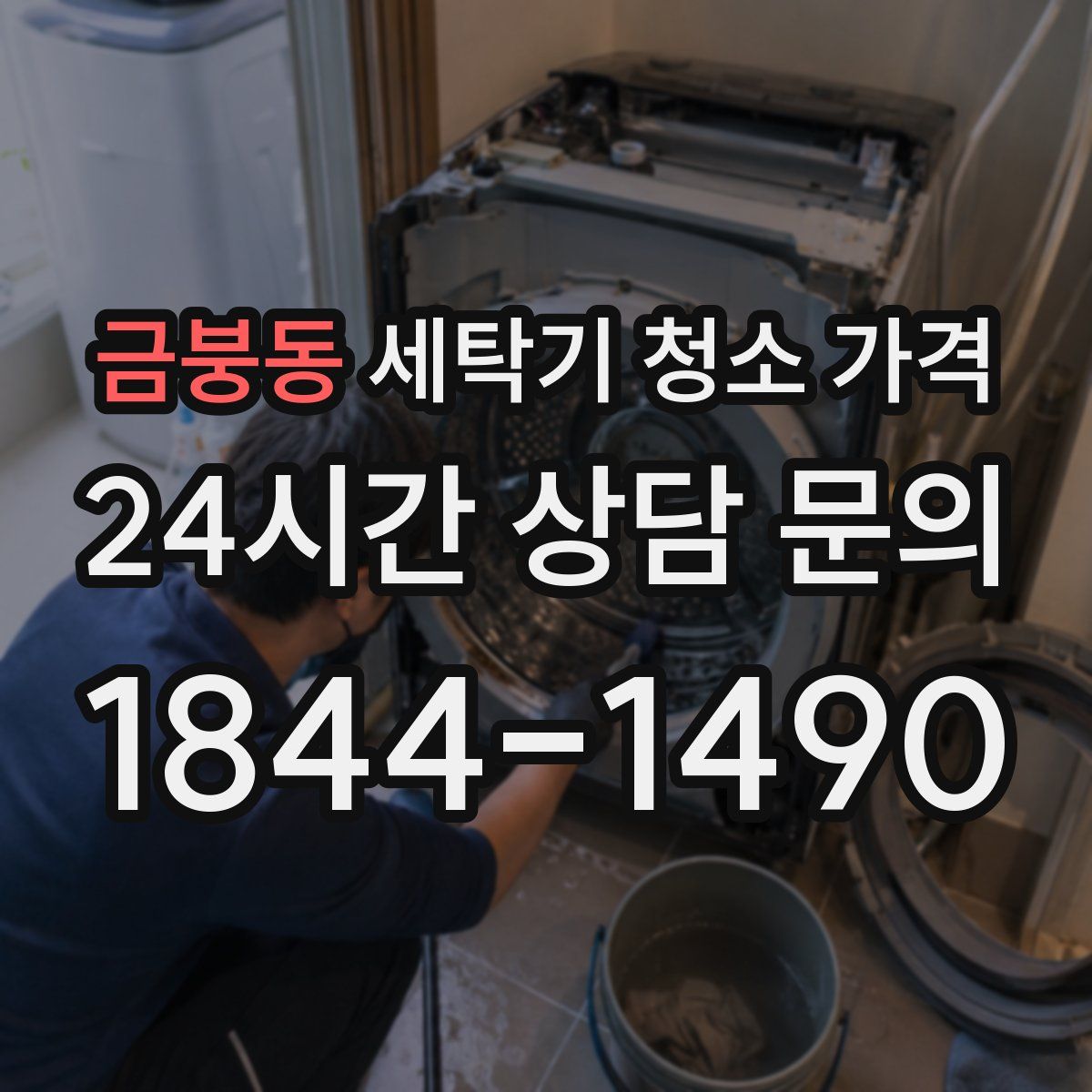 금붕동 세탁기 청소 가격