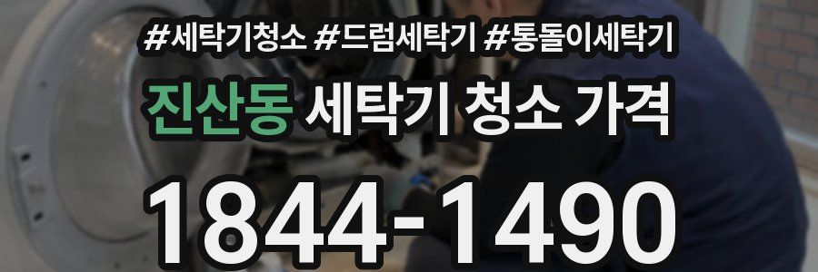 진산동 세탁기 청소 가격