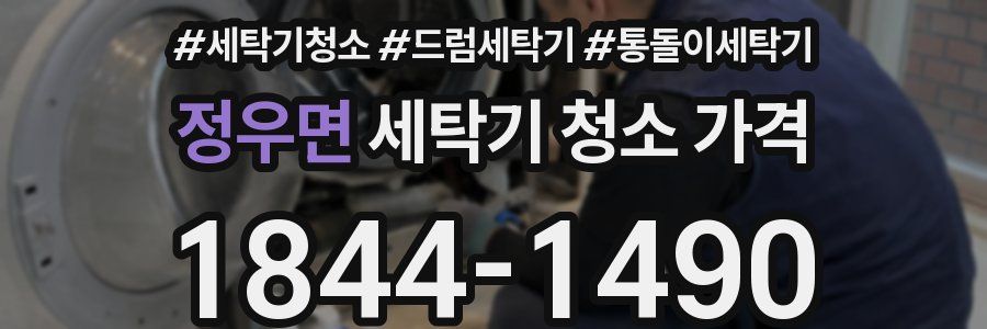 정우면 세탁기 청소 가격