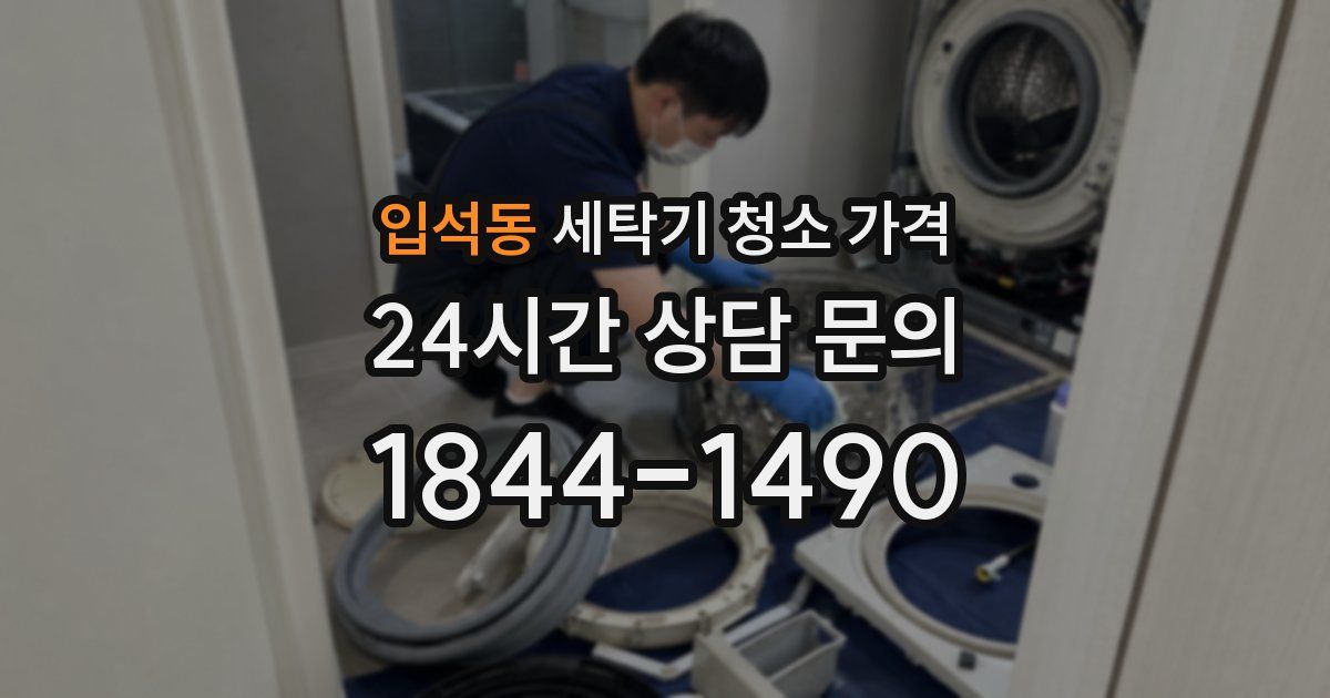 입석동 세탁기 청소 가격