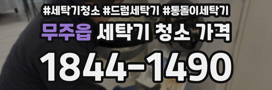 무주읍 세탁기 청소 가격