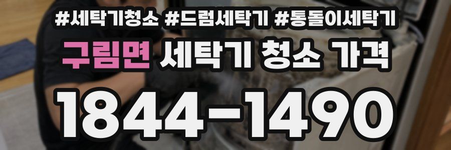 구림면 세탁기 청소 가격