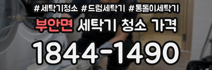 부안면 세탁기 청소 가격