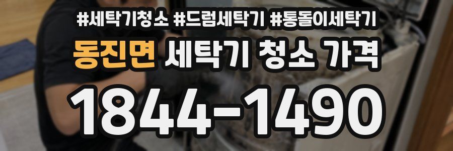 동진면 세탁기 청소 가격