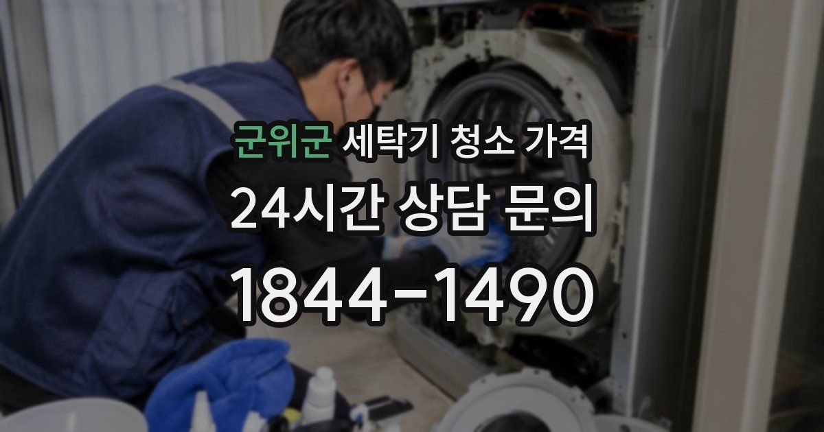 군위군 세탁기 청소 가격