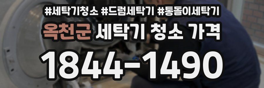 옥천군 세탁기 청소 가격