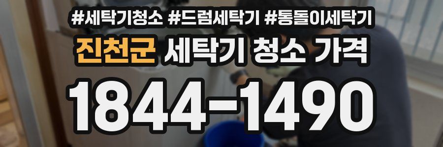 진천군 세탁기 청소 가격