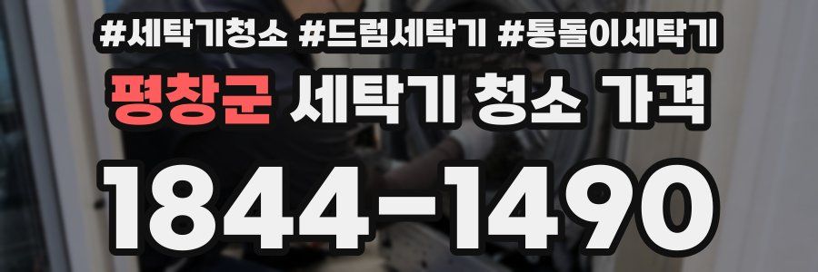 평창군 세탁기 청소 가격