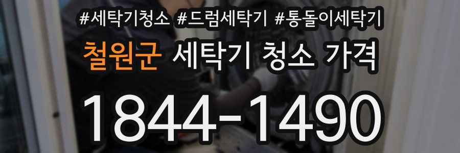 철원군 세탁기 청소 가격