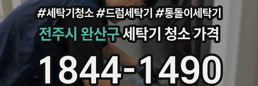 전주시 완산구 세탁기 청소 가격