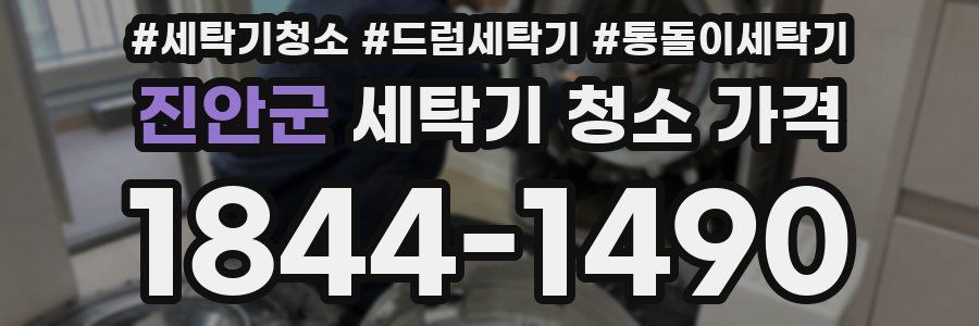 진안군 세탁기 청소 가격
