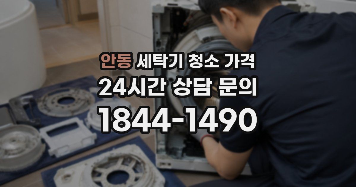 안동 세탁기 청소 가격