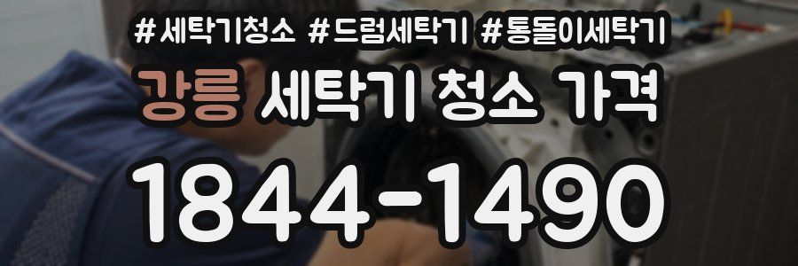 강릉 세탁기 청소 가격