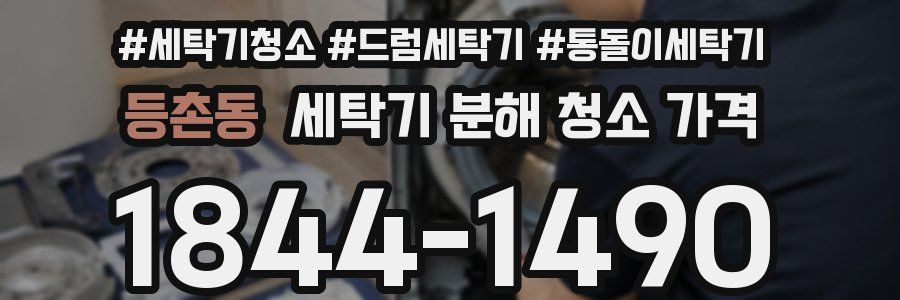등촌동 세탁기 분해 청소 가격