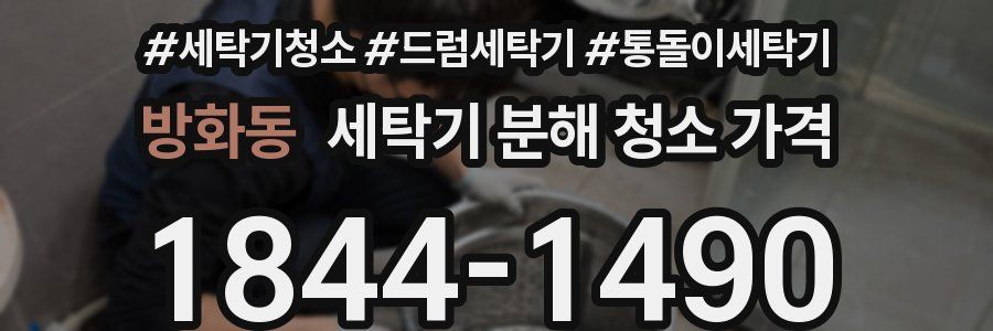 방화동 세탁기 분해 청소 가격