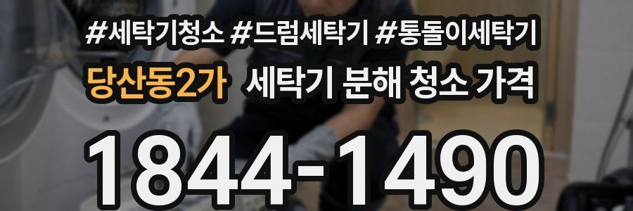 당산동2가 세탁기 분해 청소 가격