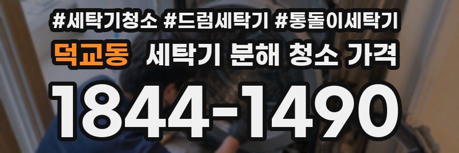 덕교동 세탁기 분해 청소 가격