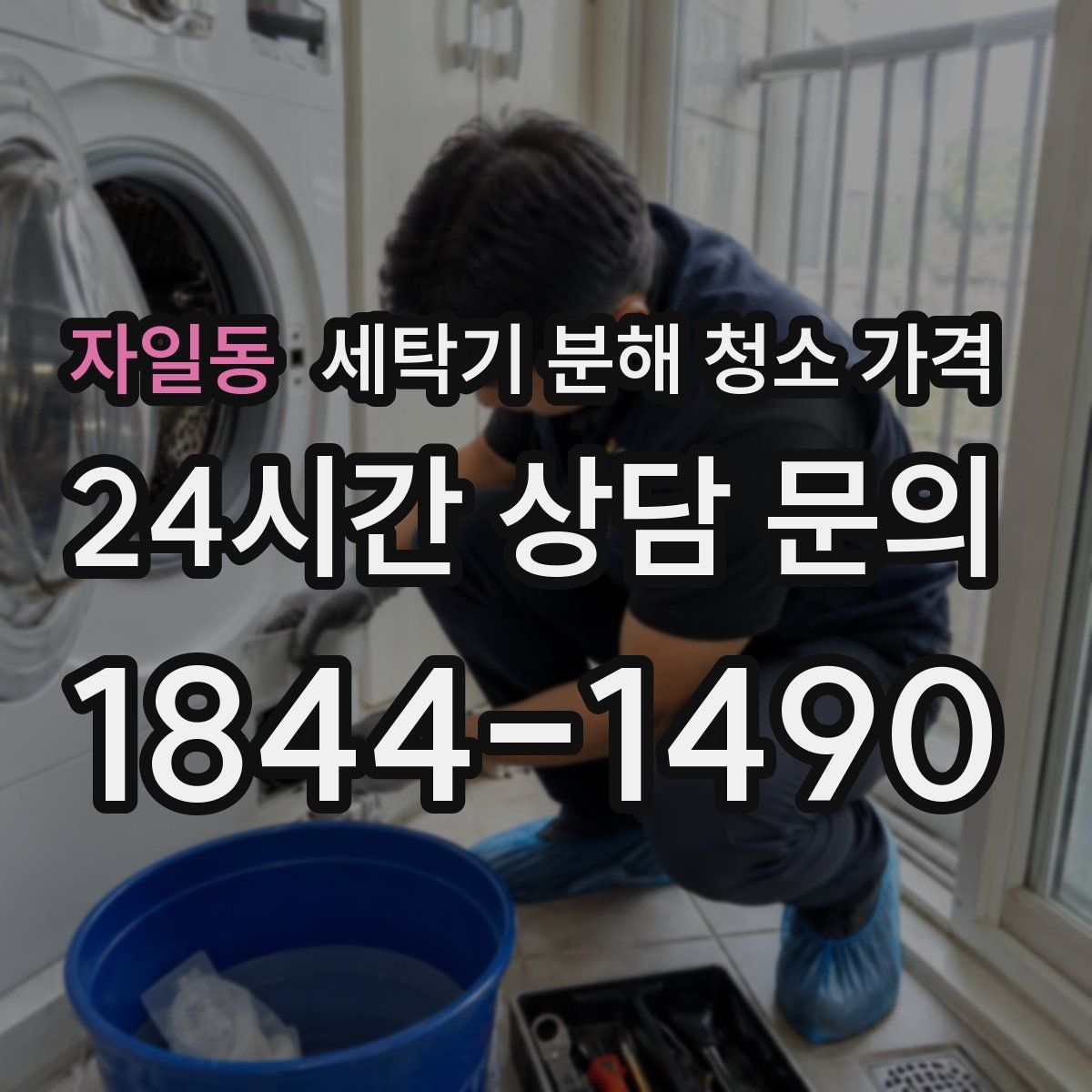 자일동 세탁기 분해 청소 가격