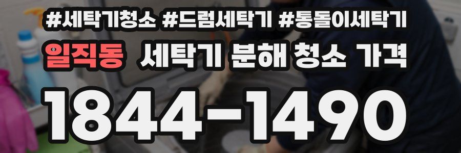 일직동 세탁기 분해 청소 가격