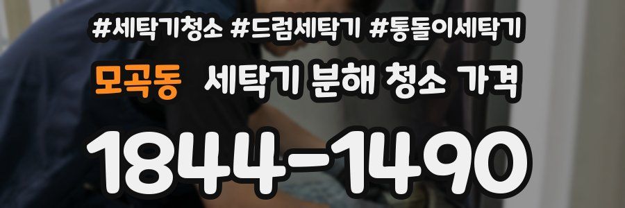 모곡동 세탁기 분해 청소 가격