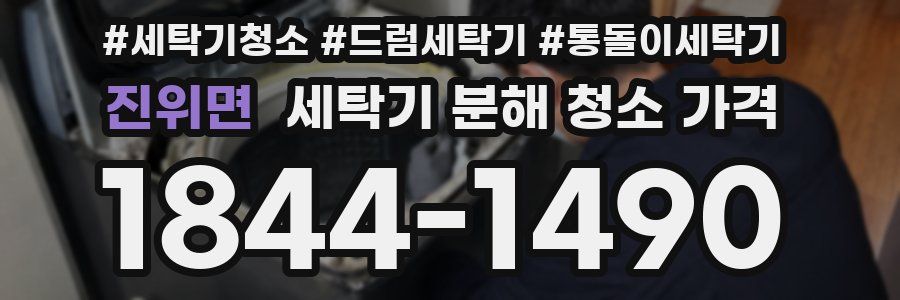 진위면 세탁기 분해 청소 가격