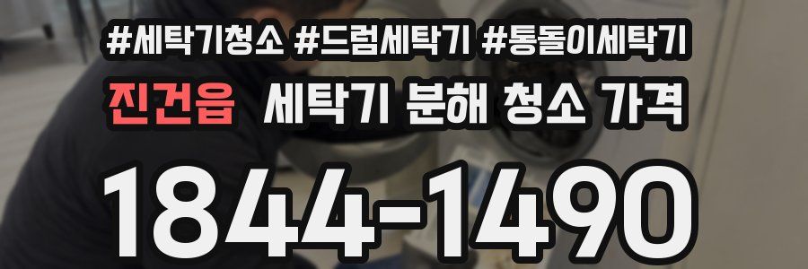 진건읍 세탁기 분해 청소 가격