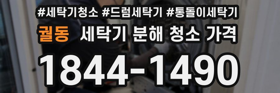궐동 세탁기 분해 청소 가격