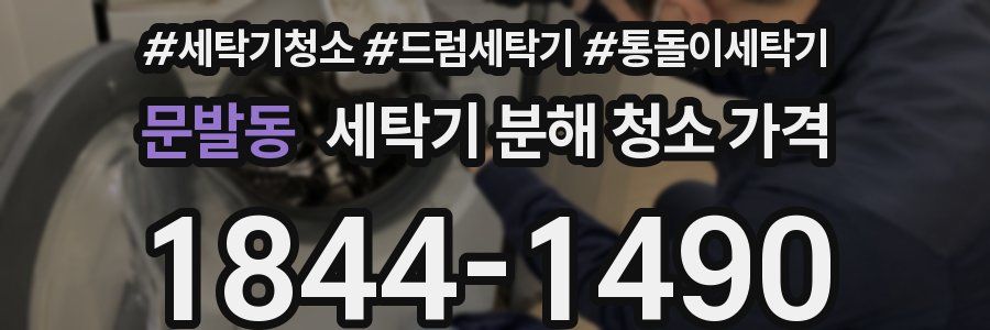 문발동 세탁기 분해 청소 가격