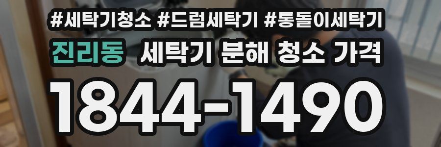 진리동 세탁기 분해 청소 가격