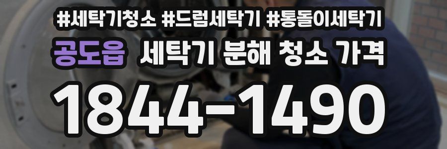 공도읍 세탁기 분해 청소 가격