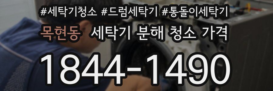 목현동 세탁기 분해 청소 가격