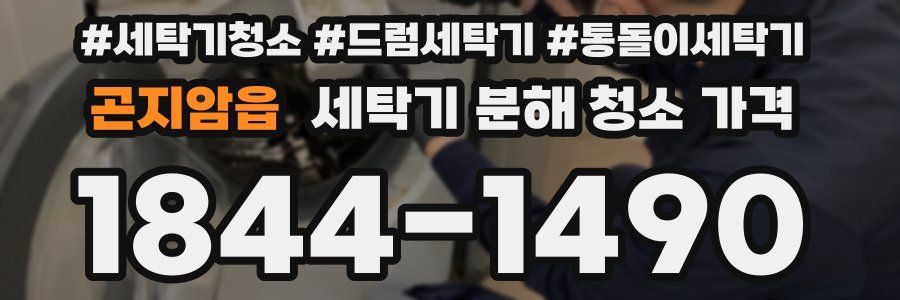 곤지암읍 세탁기 분해 청소 가격