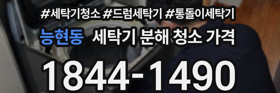 능현동 세탁기 분해 청소 가격