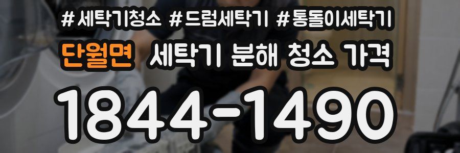 단월면 세탁기 분해 청소 가격