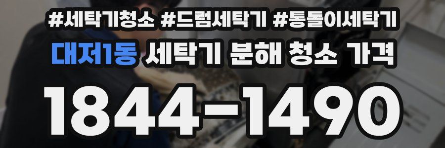 대저1동 세탁기 분해 청소 가격