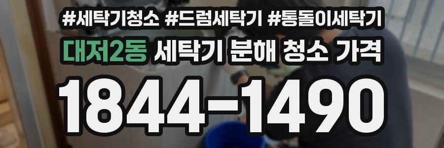 대저2동 세탁기 분해 청소 가격