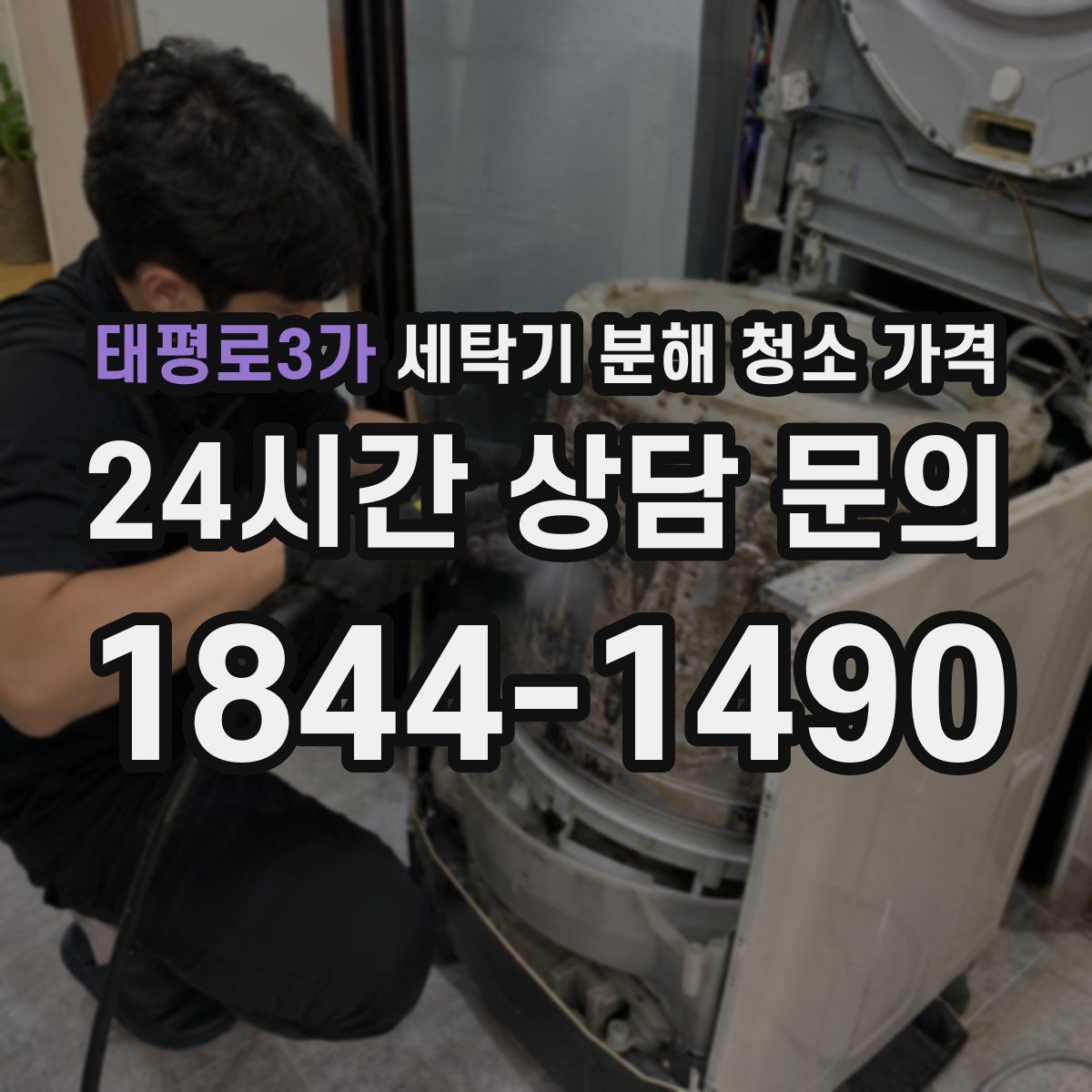태평로3가 세탁기 분해 청소 가격